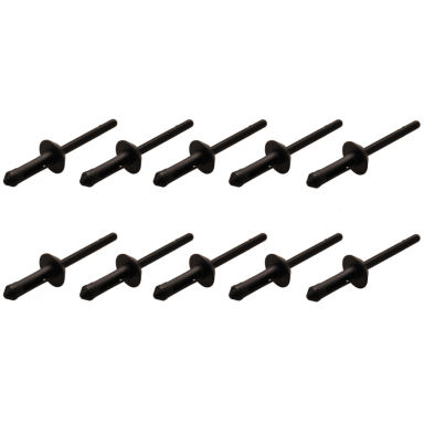 Plastikinės kniedės 5,0 x 15,8mm. 10vnt.