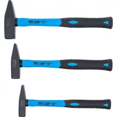 Plaktukų rinkinys, stiklo pluošto rankena, DIN 1041 300 / 500 / 800g. 3vnt. Plaktukų rinkinys, stiklo pluošto rankena, DIN 1041 300 / 500 / 800g. 3vnt.
