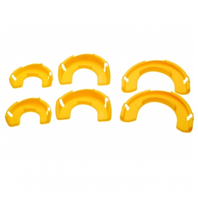 Plastikinės apsaugos suspaudėjų auselėms Plastikinės apsaugos suspaudėjų auselėms