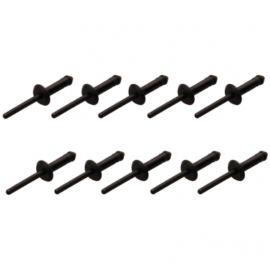 Plastikinės kniedės 5,0 x 17,2mm. 10vnt. Plastikinės kniedės 5,0 x 17,2mm. 10vnt.
