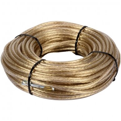 Plombavimo trosas plieninis, su antgaliu 6mm. 36m. 1 Plombavimo trosas plieninis, su antgaliu 6mm. 36m. 1