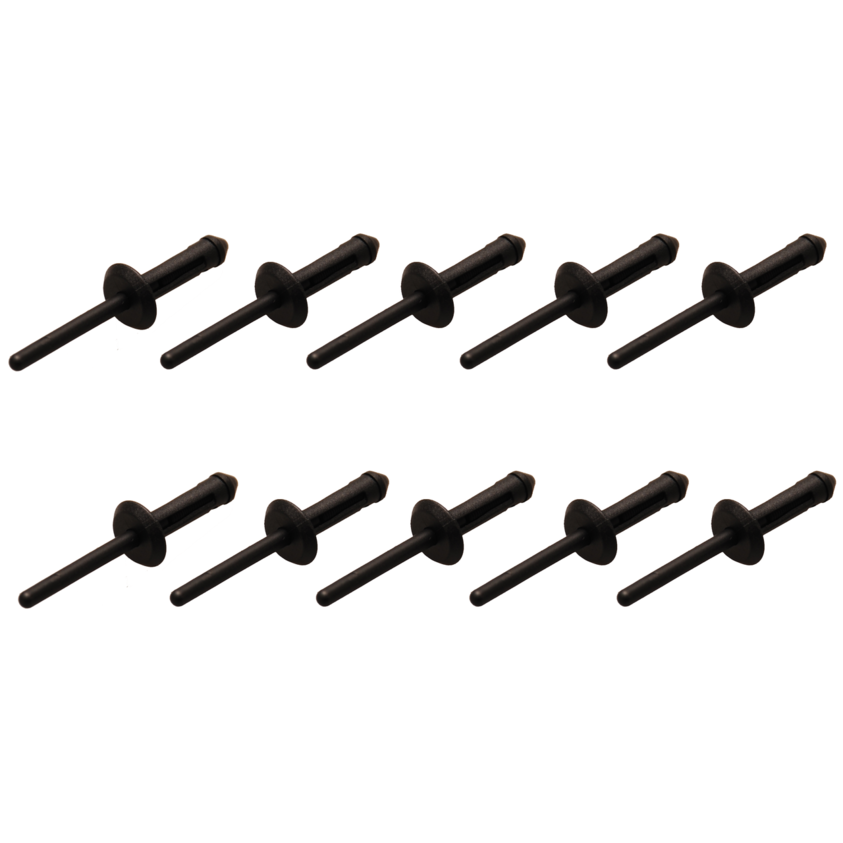 Plastikinės kniedės 5,0 x 17,2mm. 10vnt. Plastikinės kniedės 5,0 x 17,2mm. 10vnt.