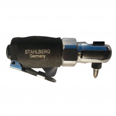 Pneumatinė rankena 3/8" galvutėms ir 1/4" (6.3 mm) antgaliams 2 Pneumatinė rankena 3/8" galvutėms ir 1/4" (6.3 mm) antgaliams 2