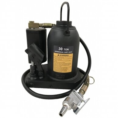 Pneumo hidraulinis domkratas Heavy Duty 245-475mm. 30t. Pneumo hidraulinis domkratas Heavy Duty 245-475mm. 30t.