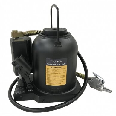 Pneumo hidraulinis domkratas Heavy Duty 245-475mm. 50t. Pneumo hidraulinis domkratas Heavy Duty 245-475mm. 50t.