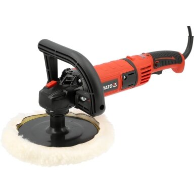 Poliravimo mašinėlė 600-3200 RPM 1400W. 180mm.