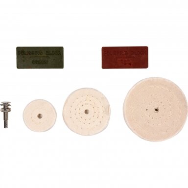 Poliravimo rinkinys - 6 vnt. Poliravimo rinkinys - 6 vnt.