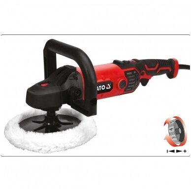 Poliravimo mašinėlė 600-3500 RPM 1400W 180mm. 1