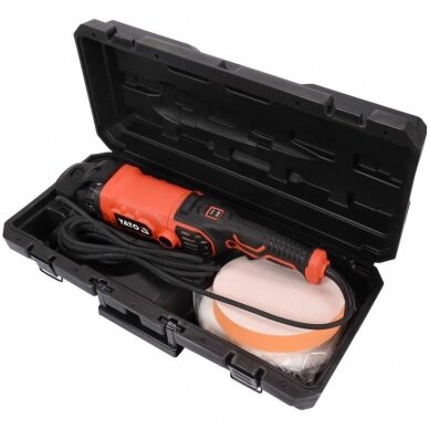 Poliravimo mašinėlė 600-3500 RPM 1400W 180mm. 5 Poliravimo mašinėlė 600-3500 RPM 1400W 180mm. 5