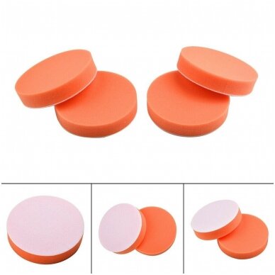Poliravimo padų rinkinys Ø 115mm. 11vnt. 6 Poliravimo padų rinkinys Ø 115mm. 11vnt. 6