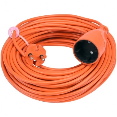 Prailginimo kabelis su lizdu 2x1 mm² 30m 1