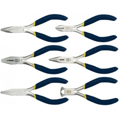 Precizinių replyčių komplektas 6 vnt., 125 mm. Precizinių replyčių komplektas 6 vnt., 125 mm.