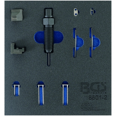 Priedas prie grandinės kniedijimo rinkinnio BGS 8501, tinkantis 3 mm grandinėms