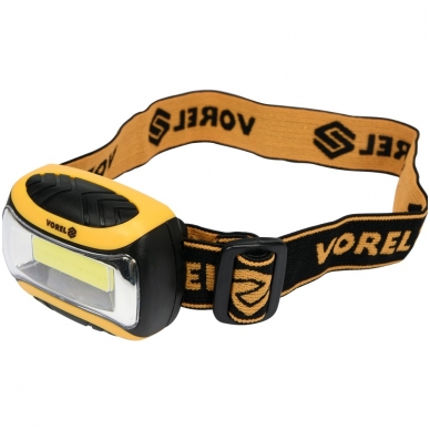 Prožektorius dedamas ant galvos COB LED 3W 1 Prožektorius dedamas ant galvos COB LED 3W 1