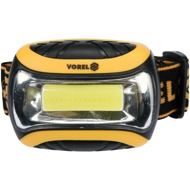 Prožektorius dedamas ant galvos COB LED 3W 2 Prožektorius dedamas ant galvos COB LED 3W 2