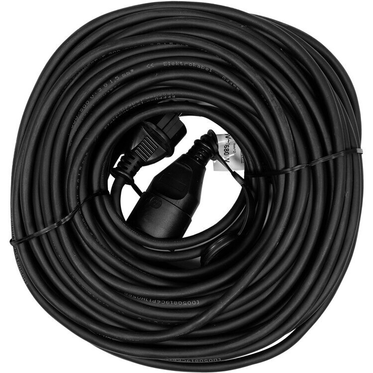 Prailginimo kabelis guminis IP44, 3x1,5mm2 40m Prailginimo kabelis guminis IP44, 3x1,5mm2 40m