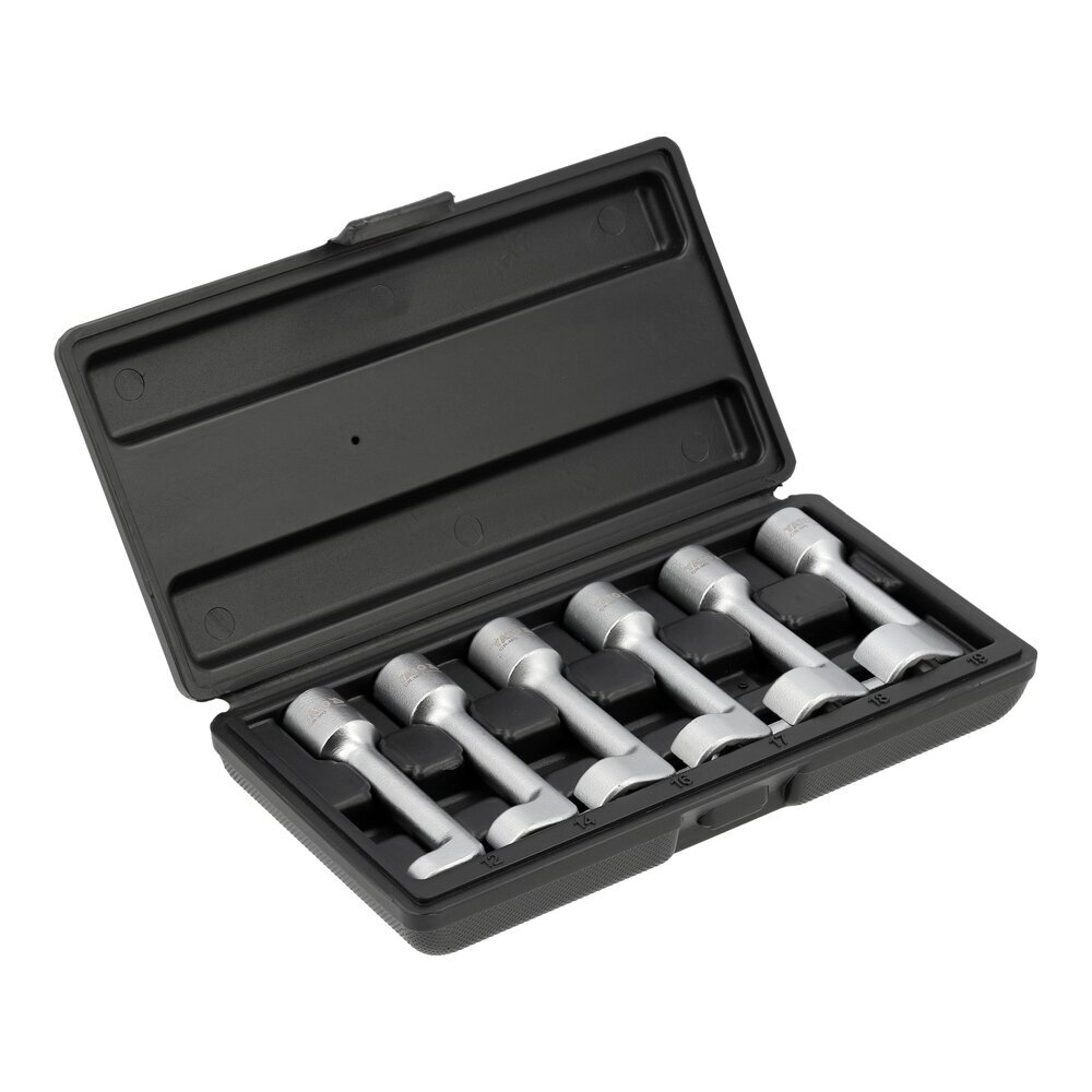 Raktų rinkinys kuro purkštukams ir įpurškimo siurbliams 6vnt. 12,5 mm (1/2") 12 - 19 mm. 1 Raktų rinkinys kuro purkštukams ir įpurškimo siurbliams 6vnt. 12,5 mm (1/2") 12 - 19 mm. 1
