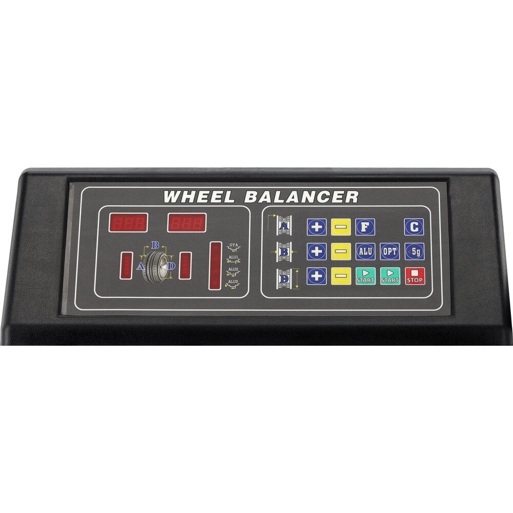 Ratų balansavimo staklės 250 W 10–24" ratlankiams automatinis balansavimas ±1 g tikslumas 2 Ratų balansavimo staklės 250 W 10–24" ratlankiams automatinis balansavimas ±1 g tikslumas 2