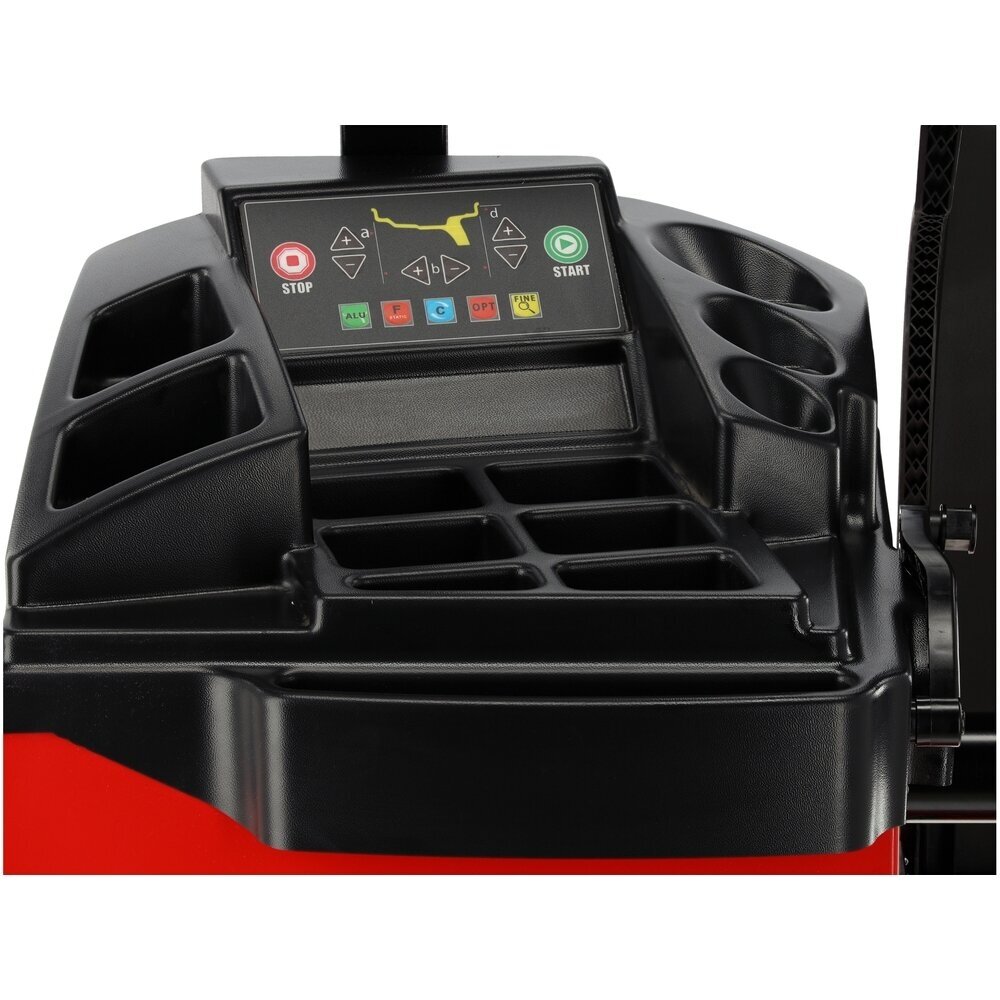 Ratų balansavimo staklės su lazeriu 250 W 10–24" automatinis A/D matavimas ±1 g tikslumas 6 Ratų balansavimo staklės su lazeriu 250 W 10–24" automatinis A/D matavimas ±1 g tikslumas 6