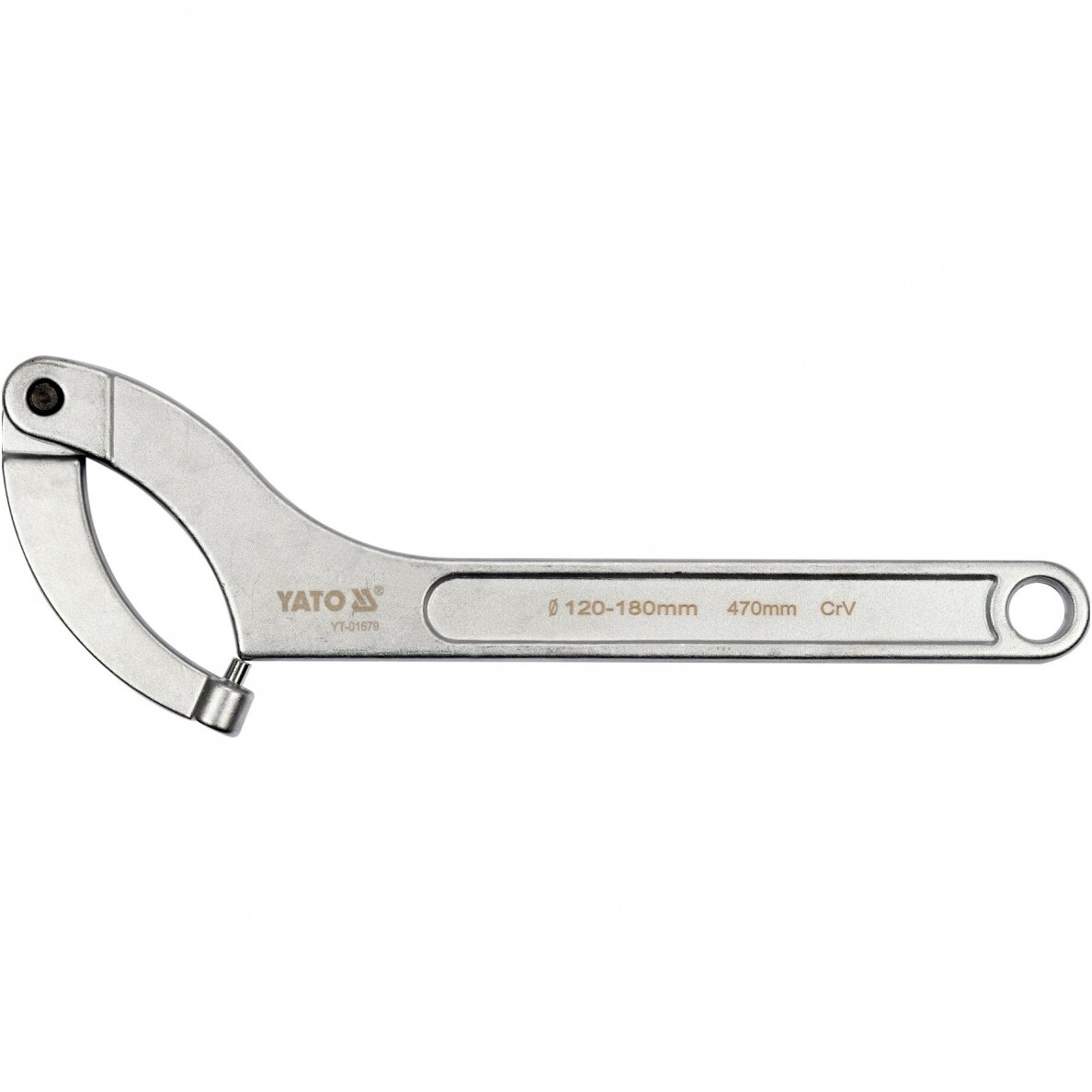 Raktas užmetamas su varžtu Cr-V, 120-180mm. 1 Raktas užmetamas su varžtu Cr-V, 120-180mm. 1