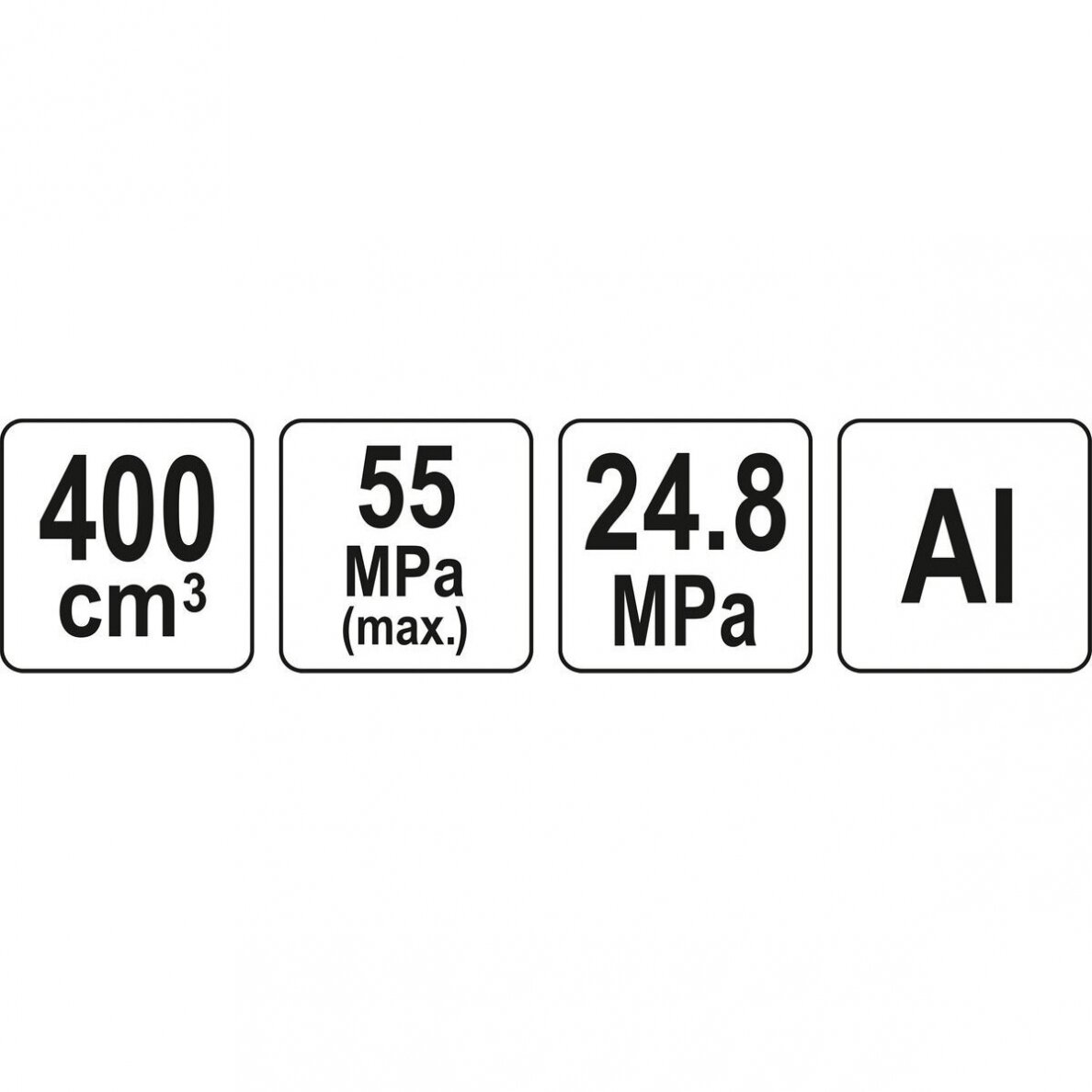 Rankinis tepimo pistoletas sustiprinta konstrukcija, kasetės 400cm³ 3 Rankinis tepimo pistoletas sustiprinta konstrukcija, kasetės 400cm³ 3