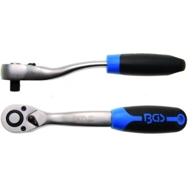 Rankena galvutėms terkšlinė 1/2", 72 dantukai Rankena galvutėms terkšlinė 1/2", 72 dantukai
