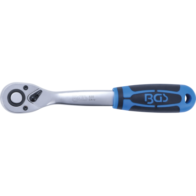 Rankena galvutėms terkšlinė 72 dantukai -12.5mm. (1/2") Rankena galvutėms terkšlinė 72 dantukai -12.5mm. (1/2")