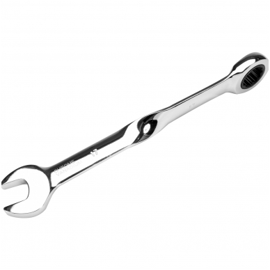 Raktas kombinuotas terkšlinis - persuktas 17 mm Raktas kombinuotas terkšlinis - persuktas 17 mm