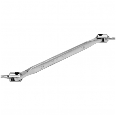 Raktas šarnyrinis dvipusis - T-Star (Torx) T25XT27 Raktas šarnyrinis dvipusis - T-Star (Torx) T25XT27