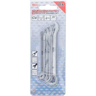 Raktų rinkinys mažais numeriais 8vnt. 4 - 10mm. 4 Raktų rinkinys mažais numeriais 8vnt. 4 - 10mm. 4