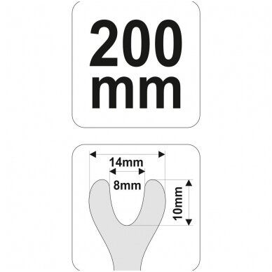 Rankenėlė apdailai ardyti 200mm. 2 Rankenėlė apdailai ardyti 200mm. 2