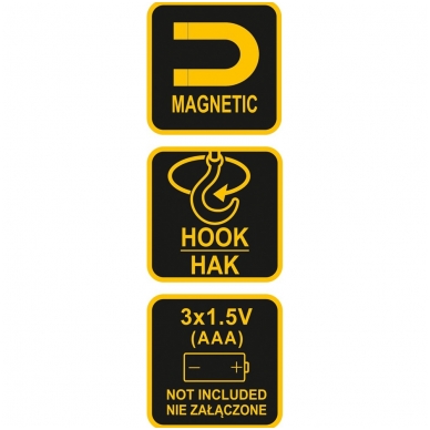 Rankinis rotacinis žibintas - COB LED 5 Rankinis rotacinis žibintas - COB LED 5