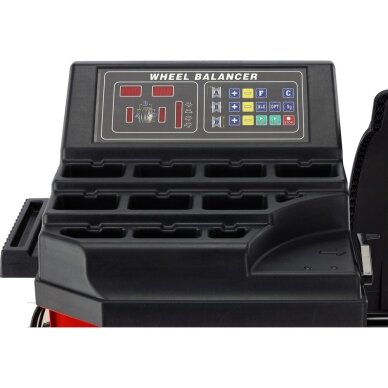 Ratų balansavimo staklės 250 W  10–24" ratlankiams automatinis balansavimas ±1 g tikslumas 3
