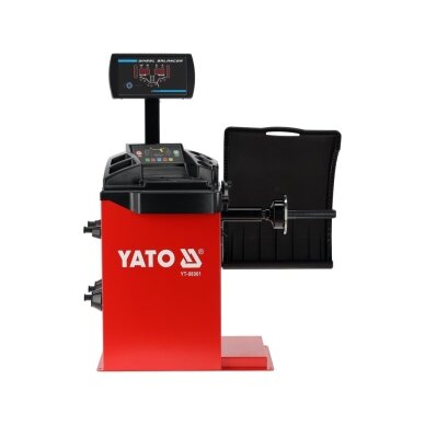 Ratų balansavimo staklės su lazeriu 250 W  10–24" automatinis A/D matavimas  ±1 g tikslumas 2