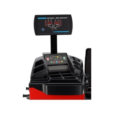 Ratų balansavimo staklės su lazeriu 250 W  10–24" automatinis A/D matavimas  ±1 g tikslumas 4