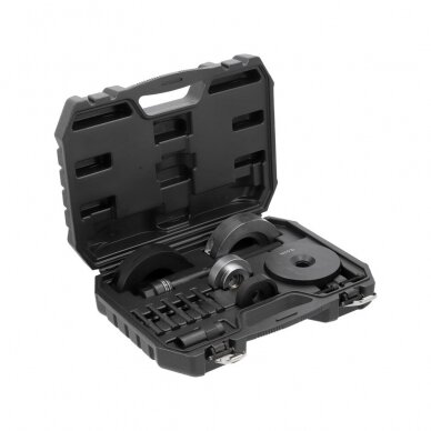 Ratų guolių presavimo įrankiai VW guolio blokas Ø 72 mm. 1 Ratų guolių presavimo įrankiai VW guolio blokas Ø 72 mm. 1