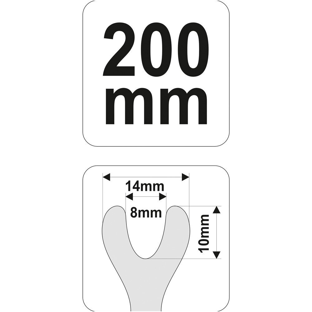 Rankenėlė apdailai ardyti 200mm. 2 Rankenėlė apdailai ardyti 200mm. 2