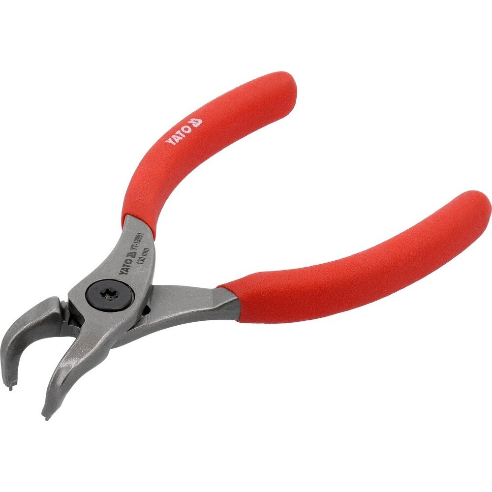 Replės žiedams lenktos spaudžiamos 130mm. 1 Replės žiedams lenktos spaudžiamos 130mm. 1