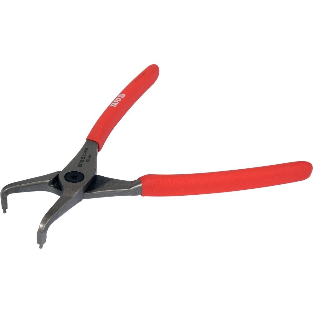 Replės žiedams lenktos spaudžiamos 220mm. 1 Replės žiedams lenktos spaudžiamos 220mm. 1