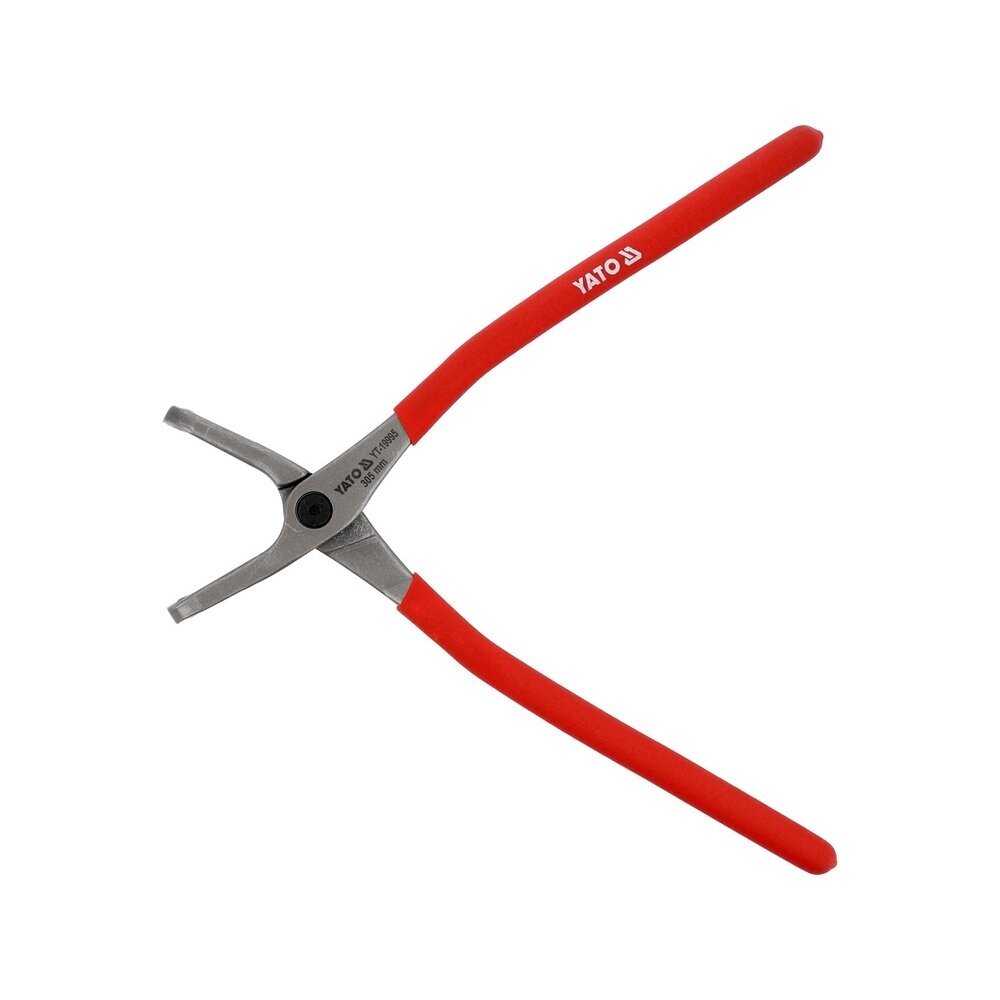 Replės žiedams lenktos spaudžiamos 305mm. Replės žiedams lenktos spaudžiamos 305mm.