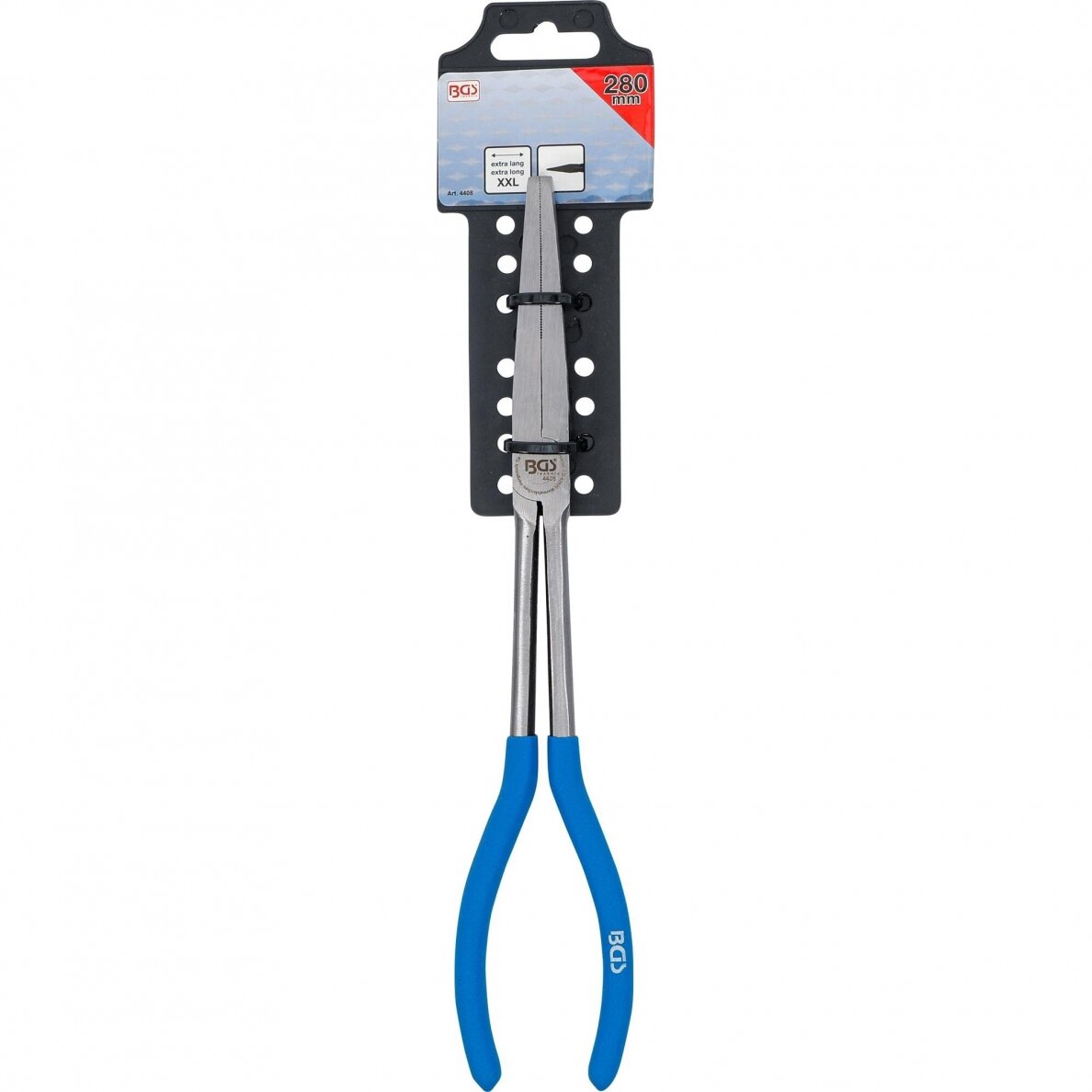 Replės ilgos plokščianosės 280mm. 3