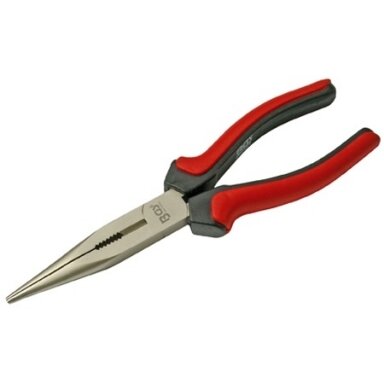 Replės ilgos tiesios 200 mm ilgio, TÜV/GS,