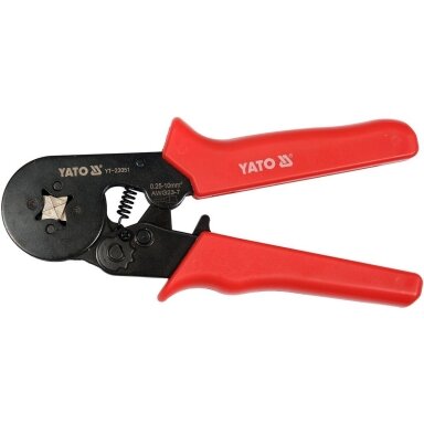 Replės jungčių užspaudimui 0,20 iki 10mm²