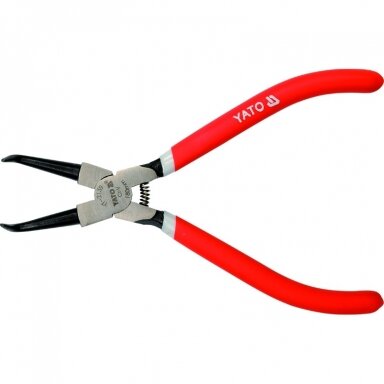 Replės žiedams spaudžiamos lenktos 180mm.