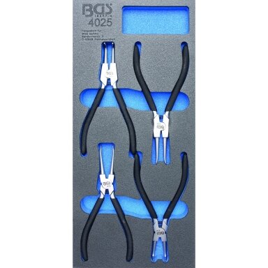 Replių žiedams rinkinys 180mm, 4vnt. su padėklu į vežimėlius Replių žiedams rinkinys 180mm, 4vnt. su padėklu į vežimėlius