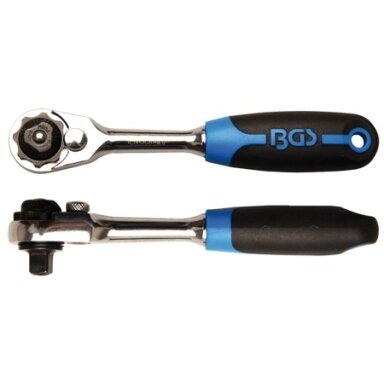 Reversinė terkšlė rakinamu kvadratu 3/8", 200mm Reversinė terkšlė rakinamu kvadratu 3/8", 200mm