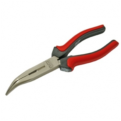 Replės ilgos lenktos 200 mm ilgio, TÜV-GS Replės ilgos lenktos 200 mm ilgio, TÜV-GS
