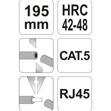 Replės internetiniams sujungimams 4P-6P-8P 3 Replės internetiniams sujungimams 4P-6P-8P 3