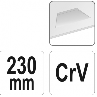 Replės skardai - elementų jungimui 230 mm 3 Replės skardai - elementų jungimui 230 mm 3
