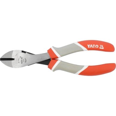 Replės šoninio kirpimo sustiprintos Cr-V 180mm.